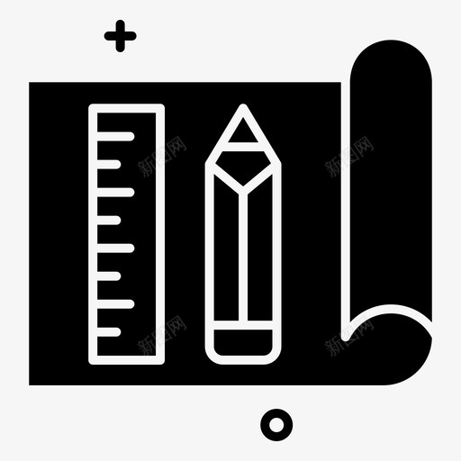 设计测量标尺svg_新图网 https://ixintu.com 设计 测量 标尺 刻度 工具 艺术 黑色 填充