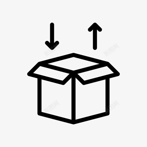 箱子货物纸箱svg_新图网 https://ixintu.com 货物 装运 箱子 纸箱 交货 仓库