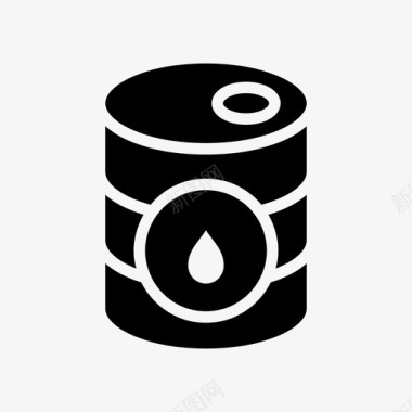 桶燃料油图标