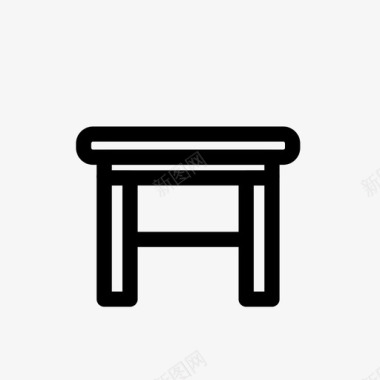 桌子椅子门图标