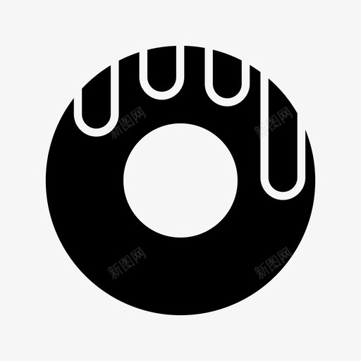 甜甜圈甜点糕点svg_新图网 https://ixintu.com 甜甜圈 甜点 糕点 甜味