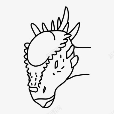 海龙动物恐龙图标