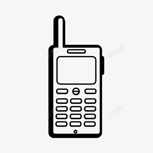 小工具经典通讯svg_新图网 https://ixintu.com 手机 小工 工具 经典 通讯 智能