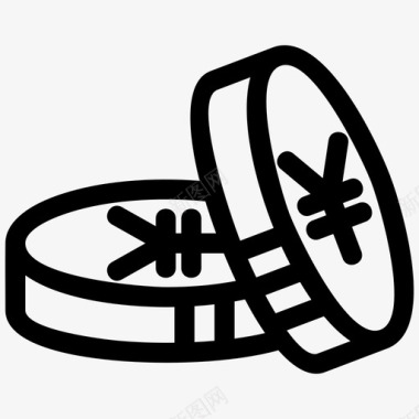 人民币商业货币图标