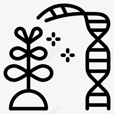 植物遗传学植物学遗传学图标