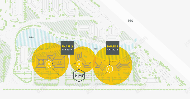 fwdesign wayfinding amp design consultants  Hive导视png免抠素材_新图网 https://ixintu.com 导视