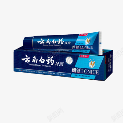 云南白药朗健牙膏清爽薄荷B产品抠图png免抠素材_新图网 https://ixintu.com 云南 白药 朗健 牙膏 清爽 薄荷 产品 抠图