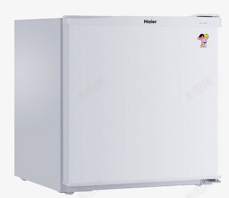 海尔Haier BC50EN 50升 单门 冰箱B产品抠图png免抠素材_新图网 https://ixintu.com 海尔 升单门 冰箱 产品 抠图