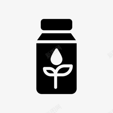 罐生长石油图标