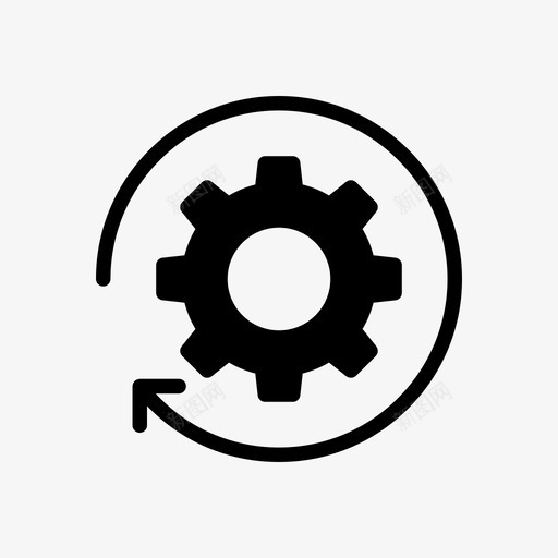 设置齿轮机械svg_新图网 https://ixintu.com 齿轮 设置 机械 工具 工程 大地测量 轮廓