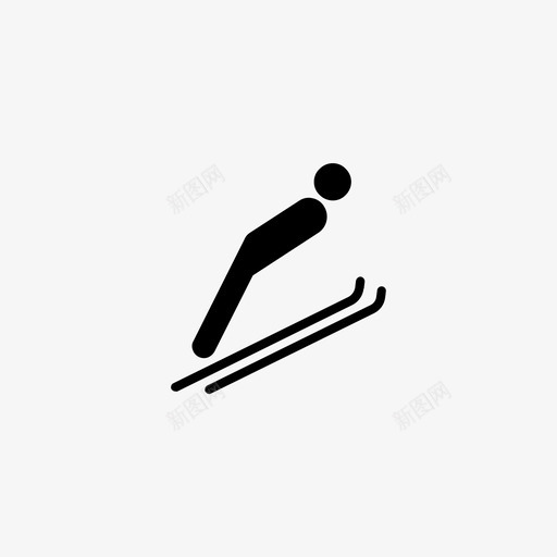 滑雪板冰天空svg_新图网 https://ixintu.com 运动 滑雪板 冰天 天空