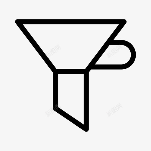 漏斗过滤器硬件svg_新图网 https://ixintu.com 漏斗 过滤器 硬件 排序 工具
