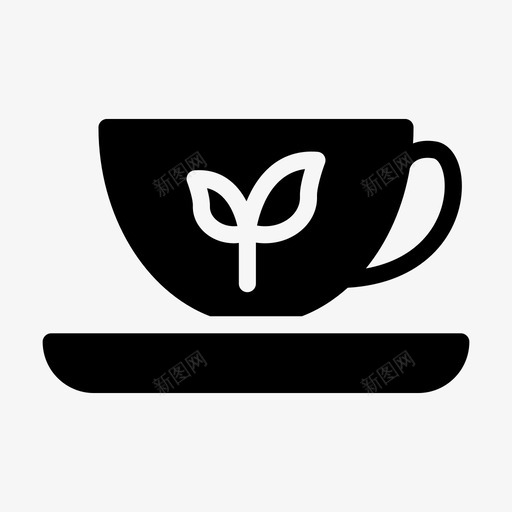 绿色咖啡杯子svg_新图网 https://ixintu.com 绿色 咖啡 咖啡杯 杯子 马克 杯茶 生活方式 符号