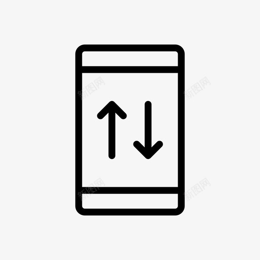 移动连接互联网在线svg_新图网 https://ixintu.com 移动 连接 互联网 在线 电话 城市 符号