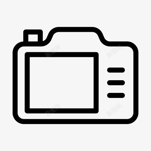 相机捕捉数码单反svg_新图网 https://ixintu.com 相机 捕捉 数码 单反 小工 工具 摄影 线条 轮廓