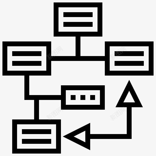 路线图图表说明svg_新图网 https://ixintu.com 路线图 图表 说明 规划 程序 数字 转换 换线