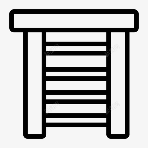 梯子结构可折叠svg_新图网 https://ixintu.com 梯子 结构 可折叠 楼梯 阶梯 轮廓