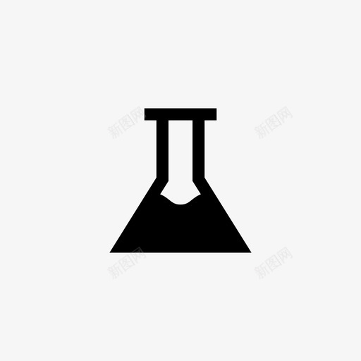 erlenmflask实验实验室svg_新图网 https://ixintu.com 实验 实验室 实践 科学教育 线雕文