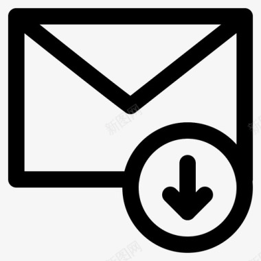 邮件列表下载联系人电子邮件图标