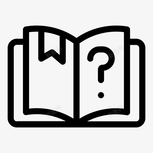 常见问题解答书籍帮助svg_新图网 https://ixintu.com 帮助 常见 问题解答 书籍 信息 问题 支持