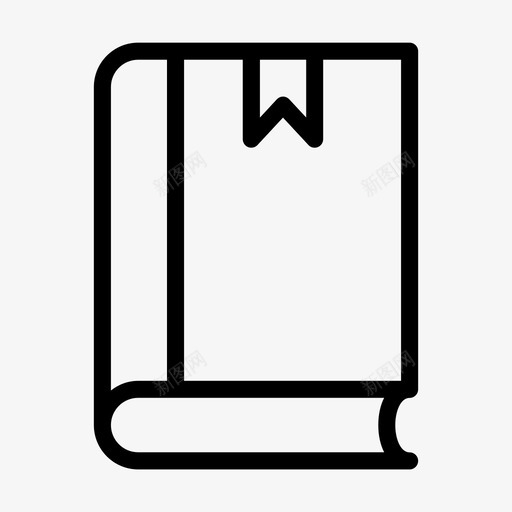 书签教育知识svg_新图网 https://ixintu.com 书签 教育 知识学习 生活方式 字形