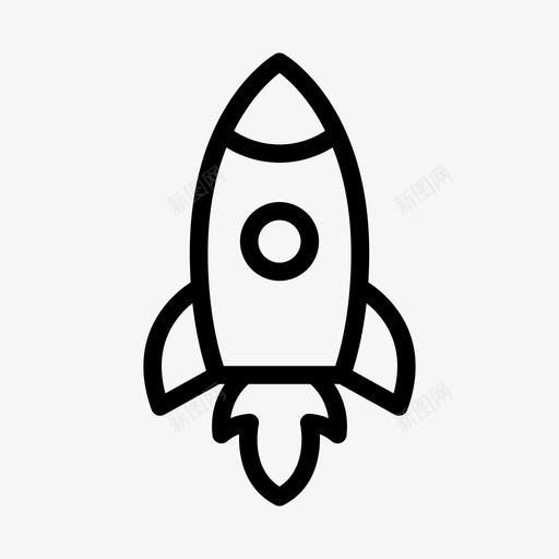 启动推进业务svg_新图网 https://ixintu.com 业务管理 启动 推进 火箭