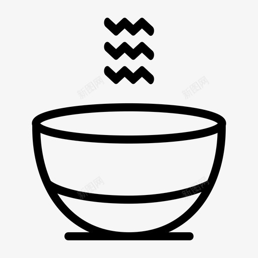 拉面碗吃svg_新图网 https://ixintu.com 吃面卡通 拉面 碗吃 食物
