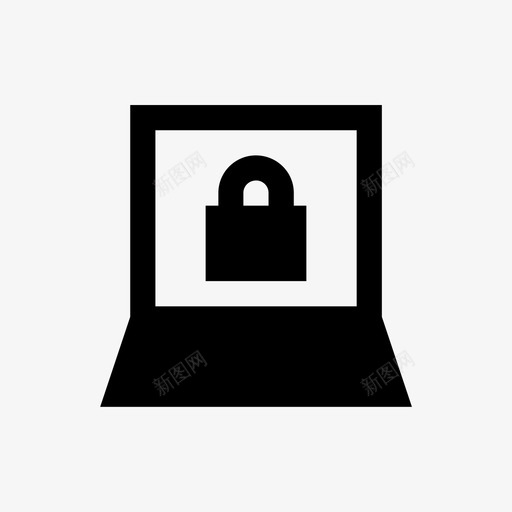 笔记本电脑锁互联网私人svg_新图网 https://ixintu.com 笔记本 电脑 互联网 私人 保护 安全 商业 符号