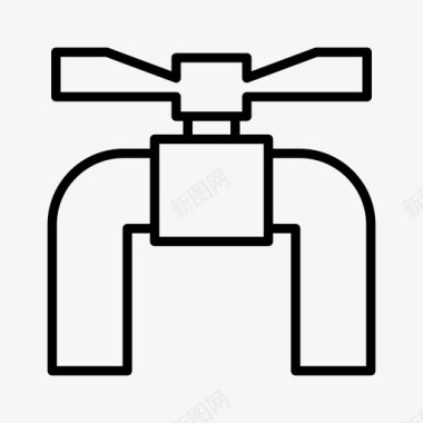 阀门水龙头流量图标