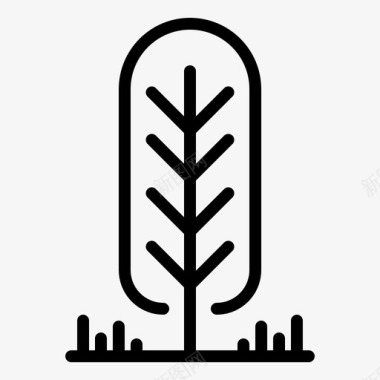 树花森林图标