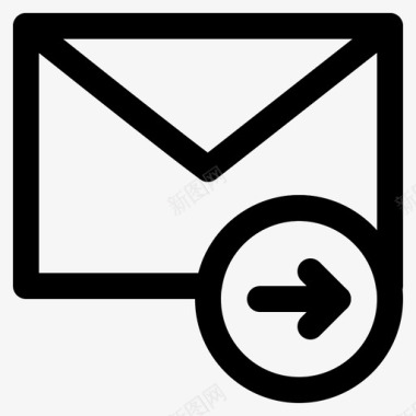 邮件列表发送联系人电子邮件图标