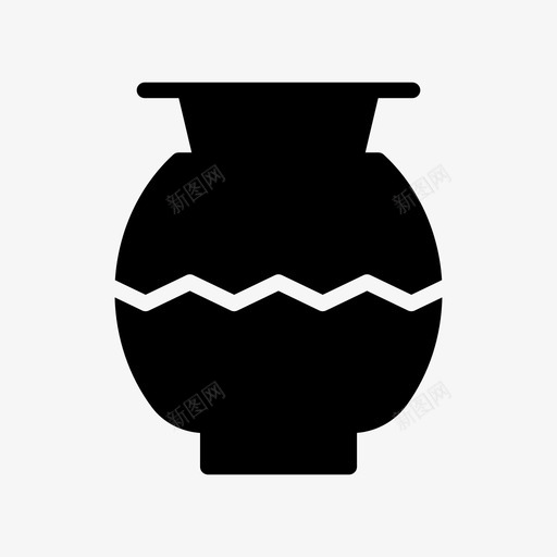 花瓶陶瓷古典svg_新图网 https://ixintu.com 花瓶 陶瓷 古典 文化 陶器 陶艺 纹样