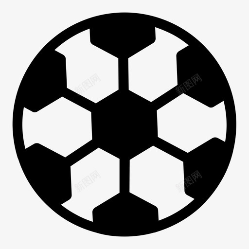球野餐足球svg_新图网 https://ixintu.com 野餐 运动 足球 比赛 填充