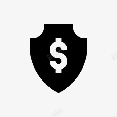 美元保护私人安全图标
