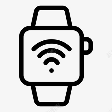 智能手表电子设备物联网图标