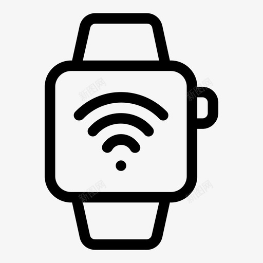 智能手表电子设备物联网svg_新图网 https://ixintu.com 智能 手表 电子设备 联网 时间