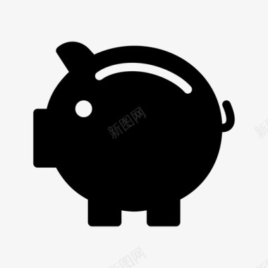 小猪银行货币钱图标