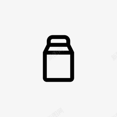 牛奶包饮料健康图标