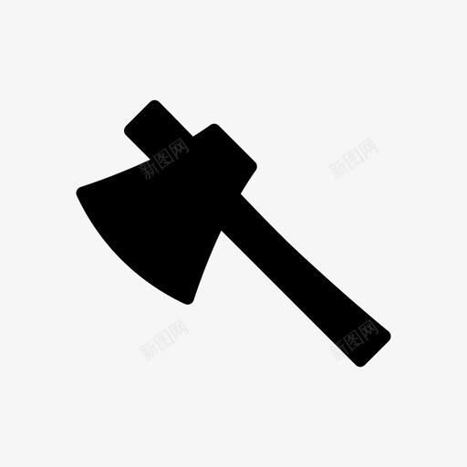 斧头切割战士svg_新图网 https://ixintu.com 斧头 切割 战士 工具 消防员 线条 雕文