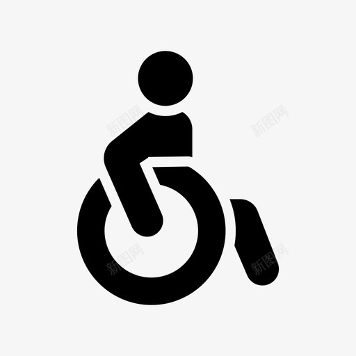 轮椅医疗保健病人svg_新图网 https://ixintu.com 理疗 轮椅 医疗保健 病人 治疗