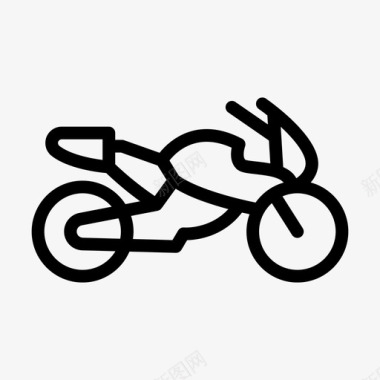 重型自行车活动摩托车图标