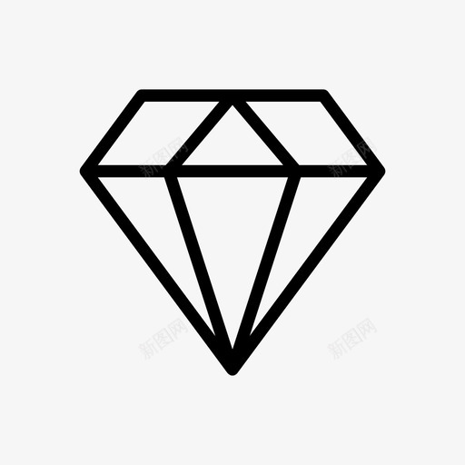 钻石宝石工业svg_新图网 https://ixintu.com 工业 钻石 宝石 红宝石 石头 线条 雕文