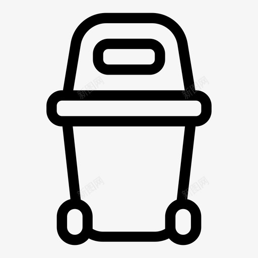 垃圾桶垃圾箱垃圾文件svg_新图网 https://ixintu.com 垃圾桶 垃圾 垃圾箱 文件 动物 自然 公园