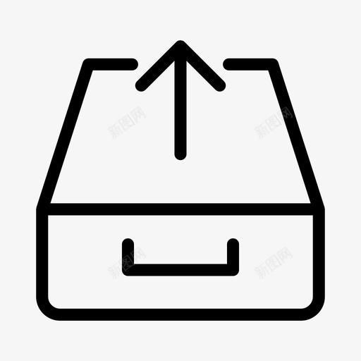 上传文件柜关闭svg_新图网 https://ixintu.com 上传 文件柜 关闭 抽屉 内部
