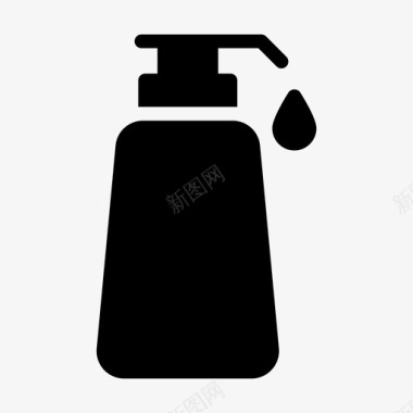 洗发水洗手液卫生图标