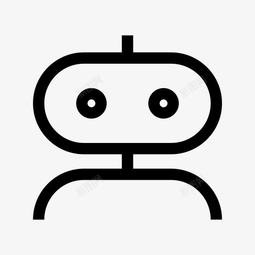机器人人工化身svg_新图网 https://ixintu.com 机器人 化身 人工 人工化 类人