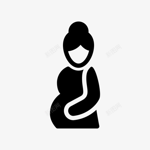 孕妇婴儿女性svg_新图网 https://ixintu.com 孕妇 婴儿 女性 医疗保健 母亲 体检 标志 标志符 符号