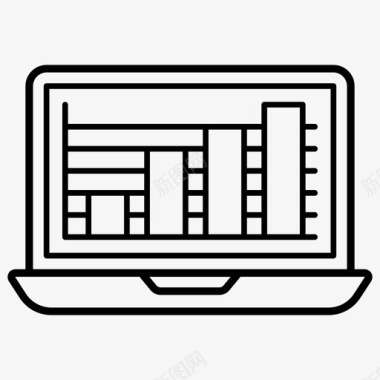 市场数据业务分析业务信息图图标