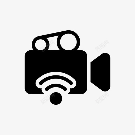 相机捕捉电影svg_新图网 https://ixintu.com 相机 捕捉 电影 录音 录像 摄像机 互联网 东西 西线 字形