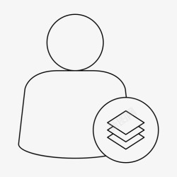 人物图层用户化身图层高清图片